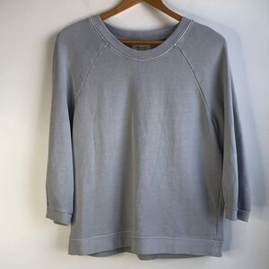 Madewell Heather Gray Crewneck Sweatshirt